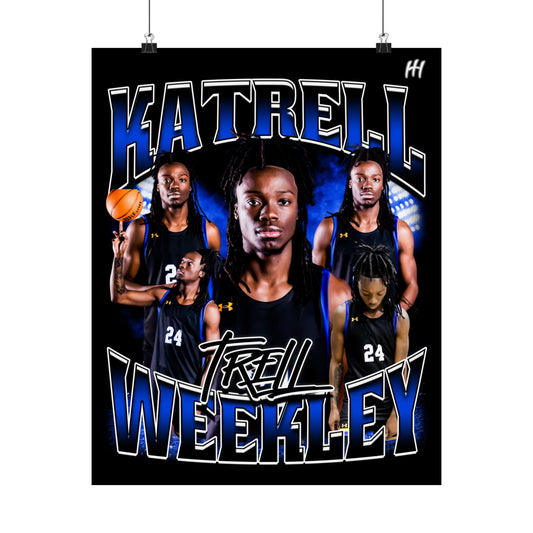 Katrell Weekley Poster - 16″ x 20″