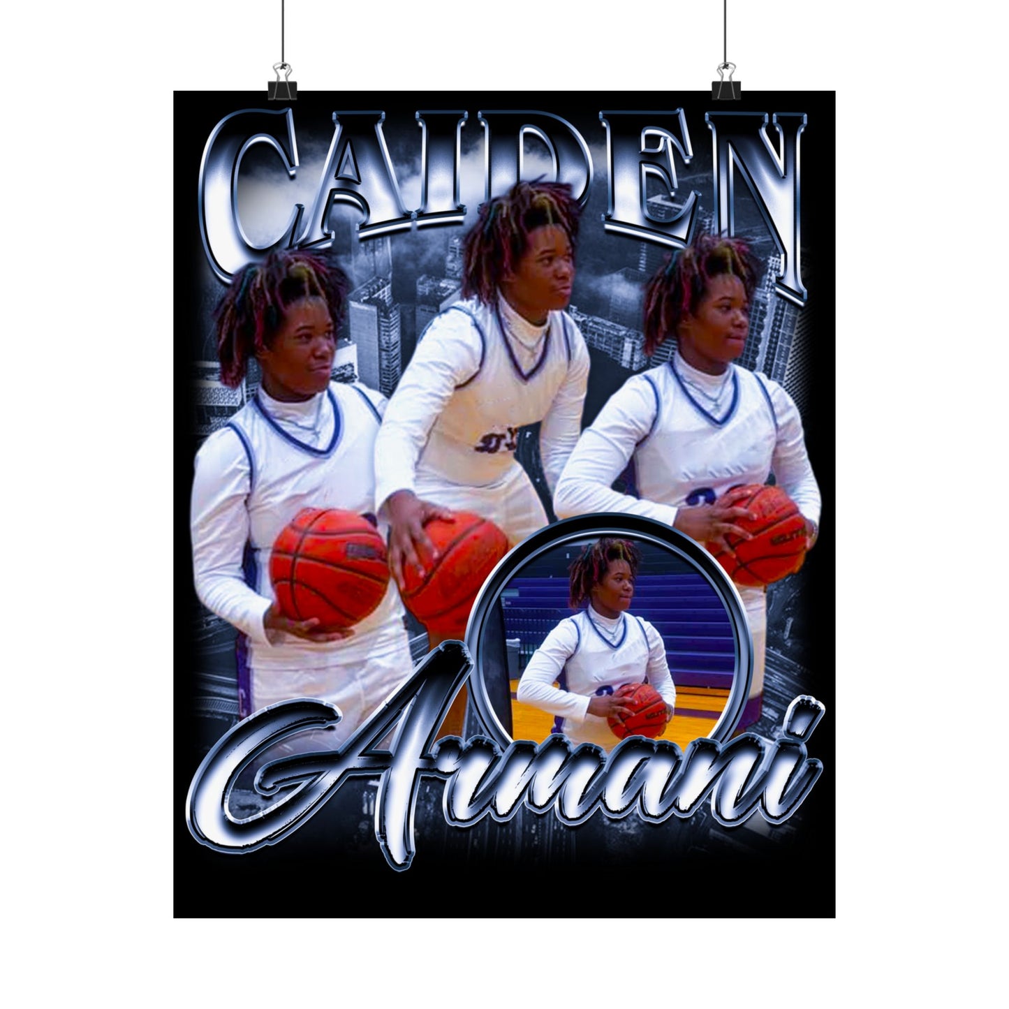 Caiden Armani Poster - 16″ x 20″