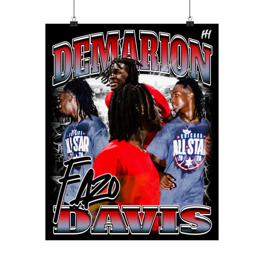 Demarion Davis Poster - 16″ x 20″