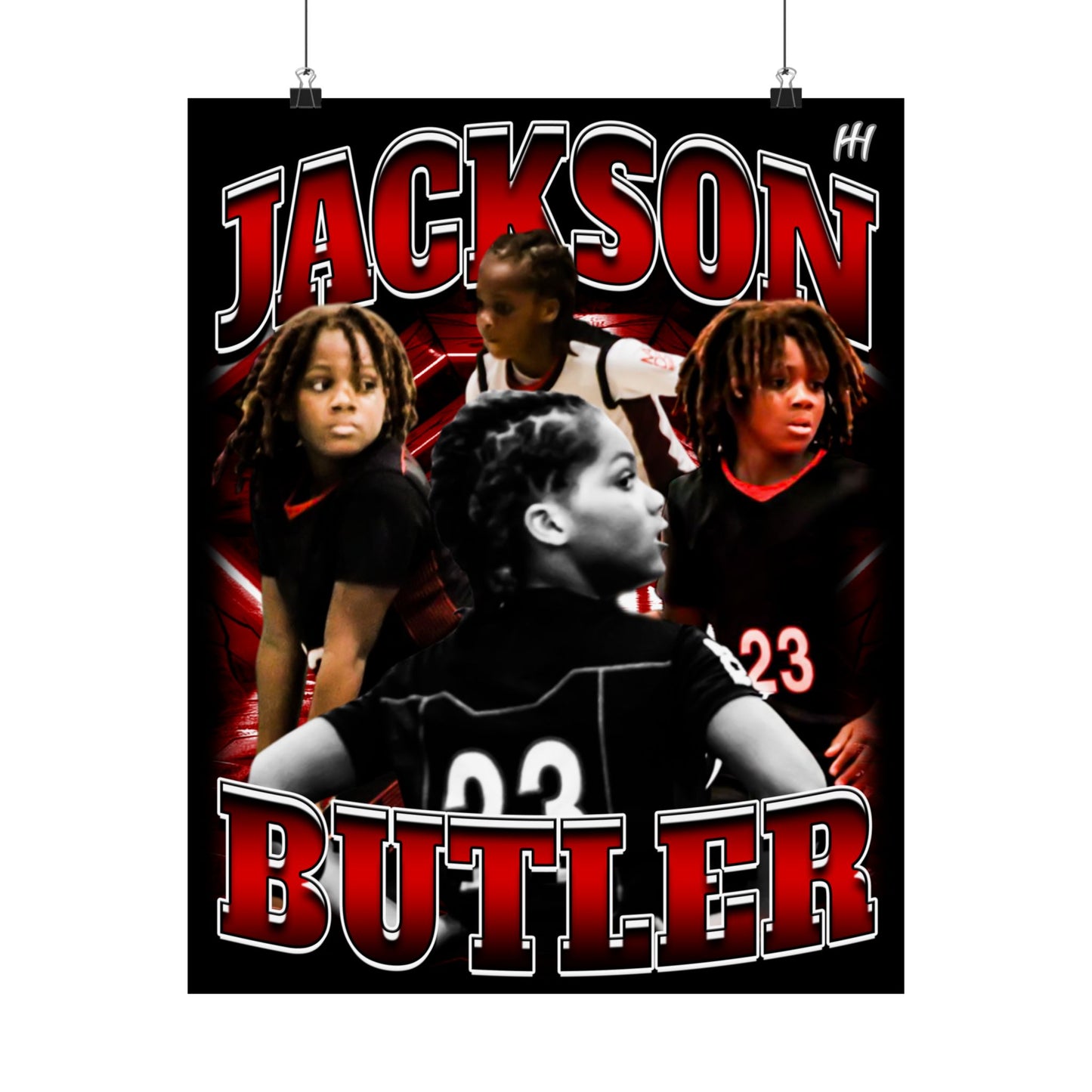 Jackson Butler Poster - 16″ x 20″