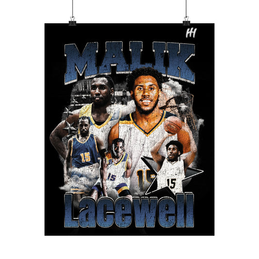 Malik Lacewell Poster - 16″ x 20″