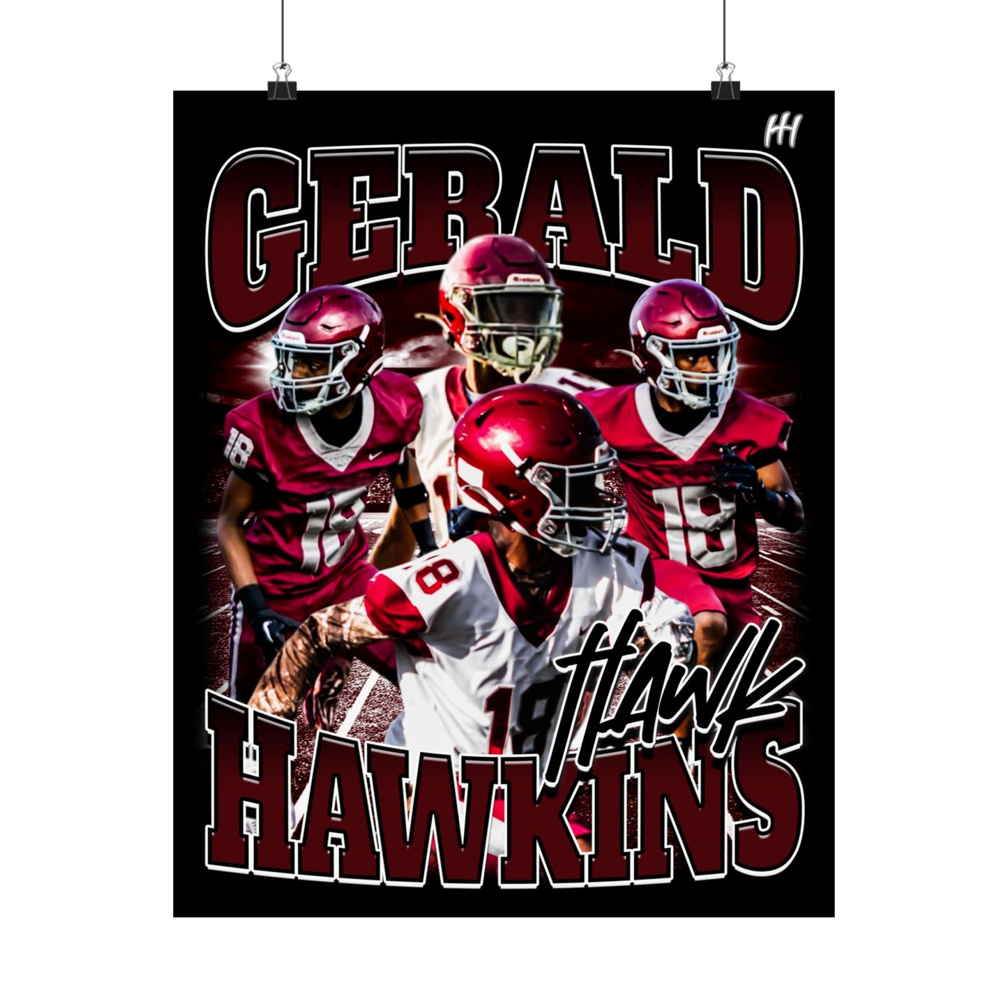 Gerald Hawkins Poster - 16″ x 20″