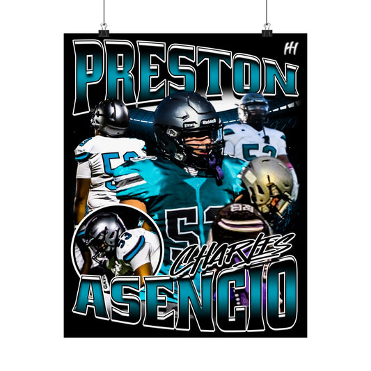 Preston Charles Asencio Poster - 16″ x 20″