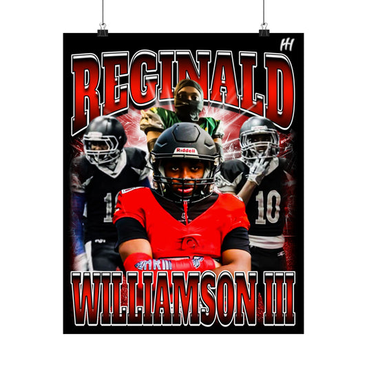 Reginald Williamson III Poster - 16″ x 20″