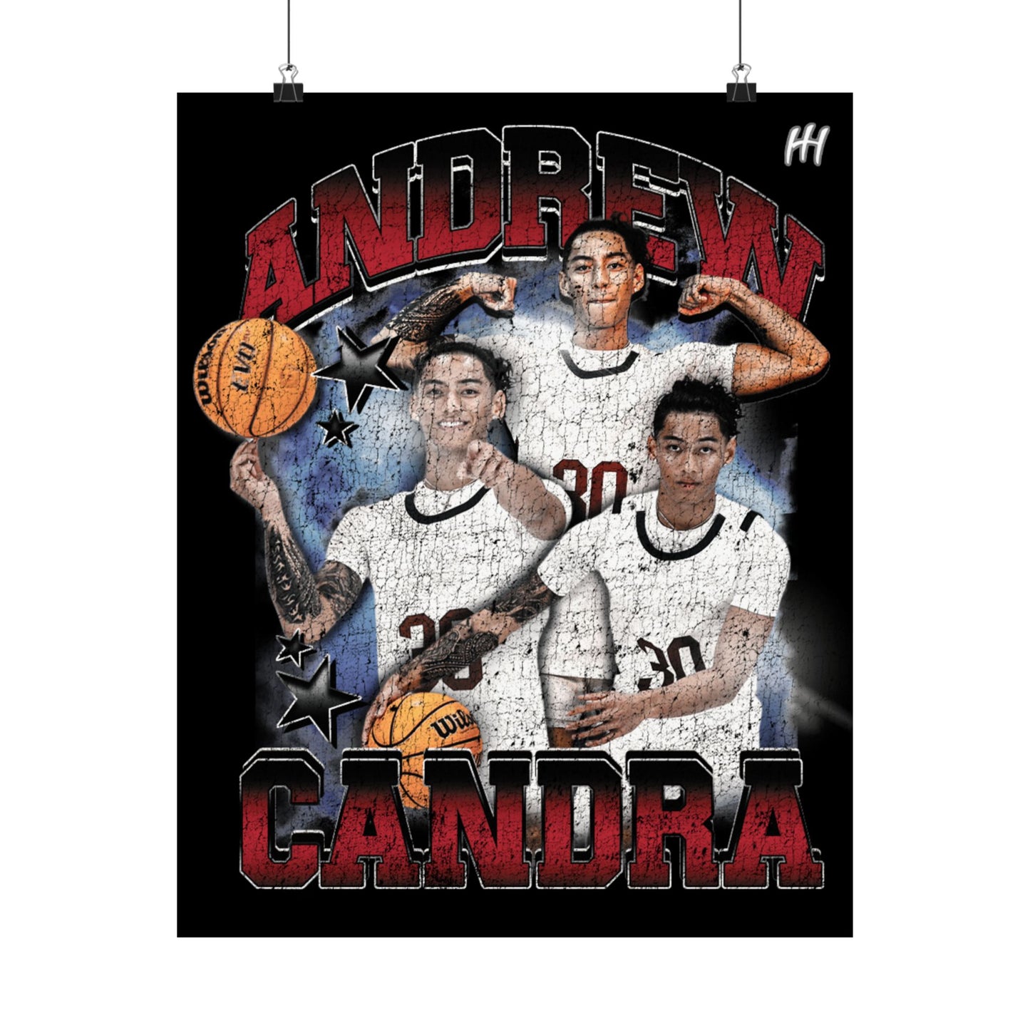 Andrew Candra Poster - 16″ x 20″