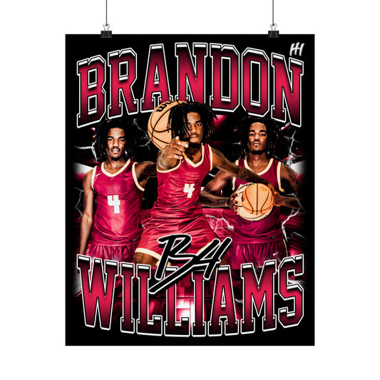 Brandon Williams Poster - 16″ x 20″