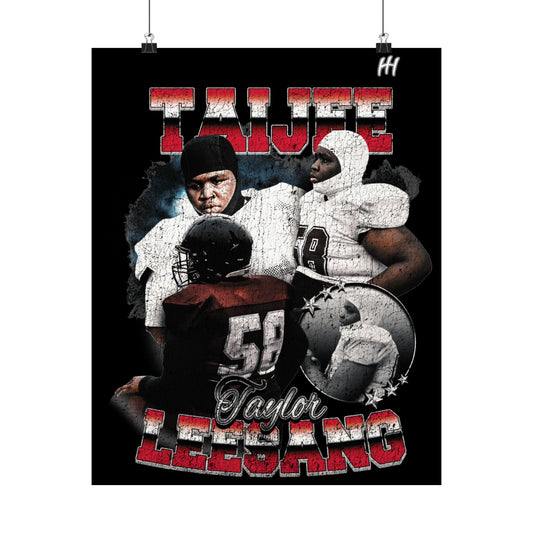 Taijee Taylor Poster - 16″ x 20″