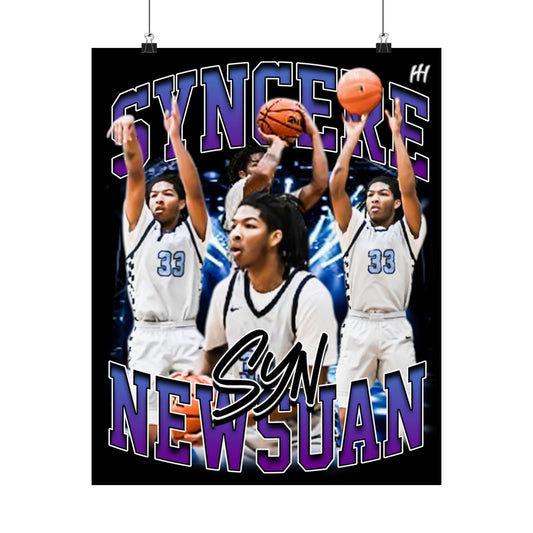 Syncere Newsuan Poster - 16″ x 20″