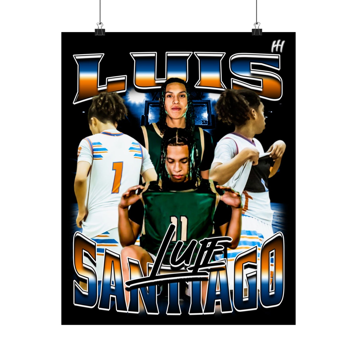 Luis Santiago Poster - 16″ x 20″