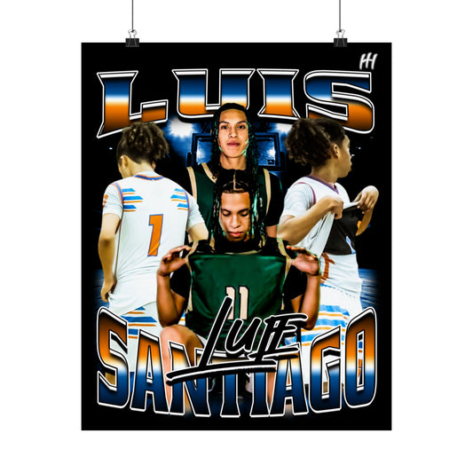 Luis Santiago Poster - 16″ x 20″