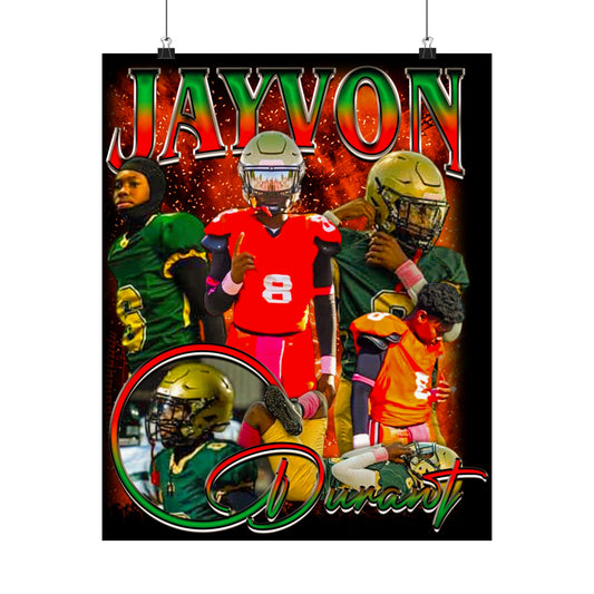 Jayvon Durant Poster - 16″ x 20″