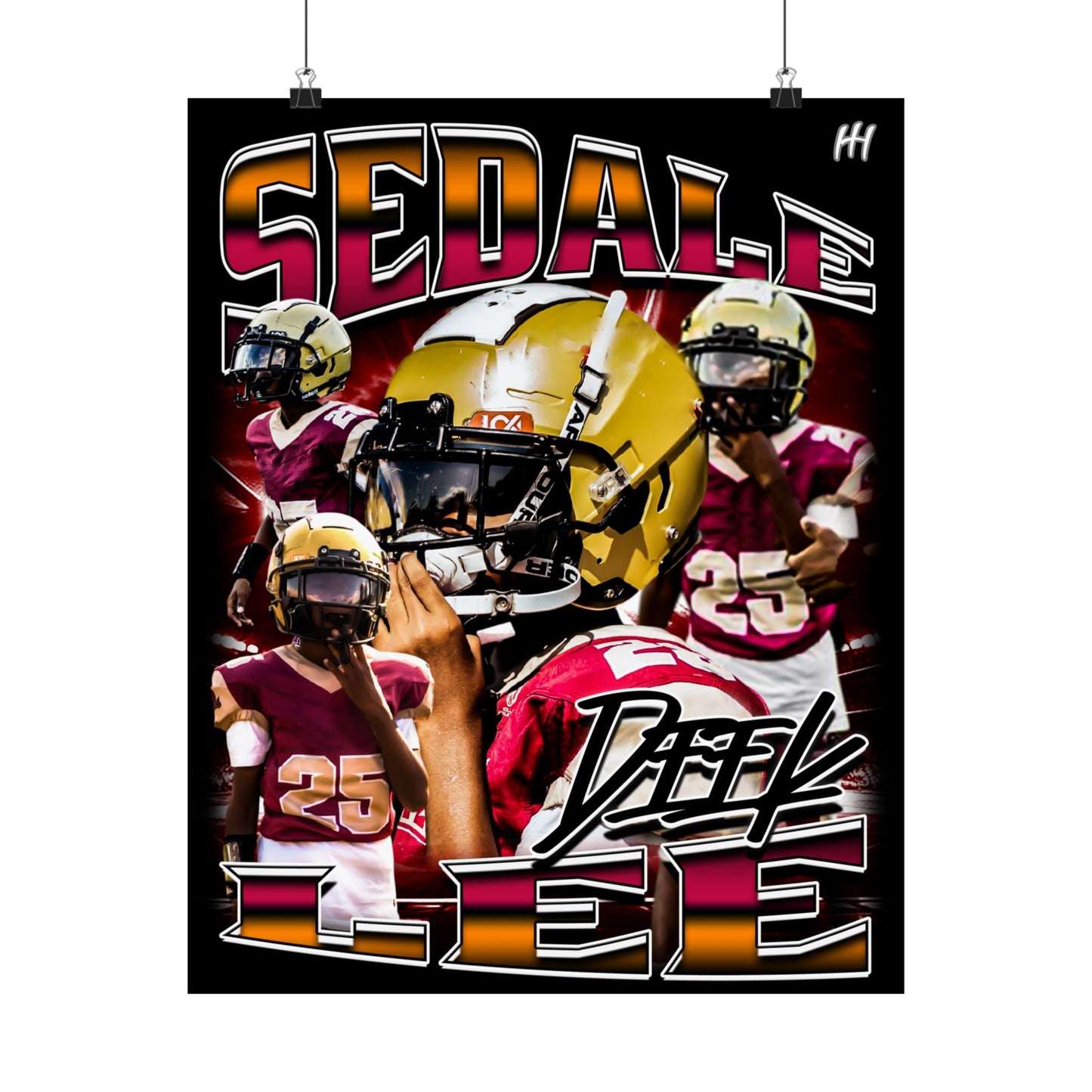 Sedale lee Poster - 16″ x 20″