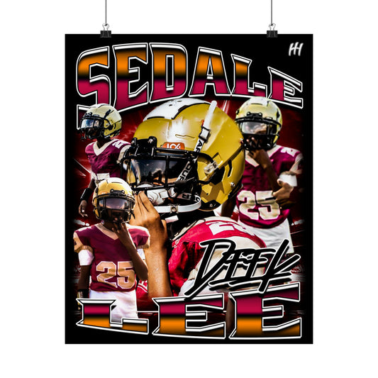 Sedale lee Poster - 16″ x 20″