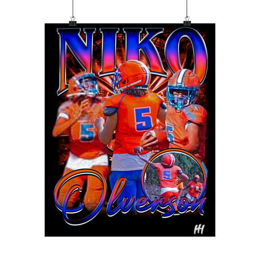 Niko Olverson Poster - 16″ x 20″