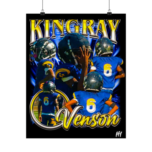 Kingray Venson Poster - 16″ x 20″