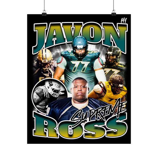 Javon Ross Poster - 16″ x 20″
