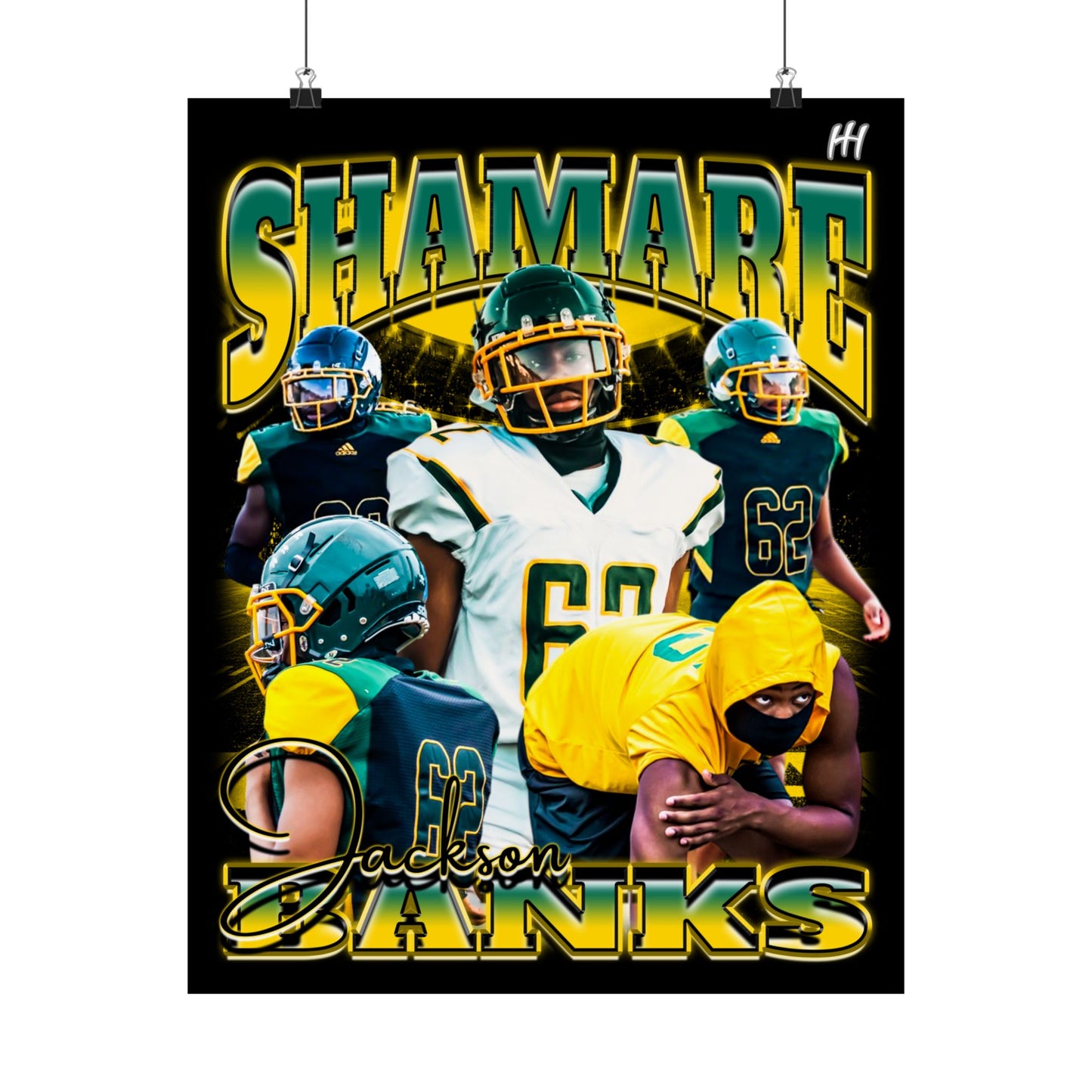 Shamare’ Jackson-Banks Poster - 16″ x 20″