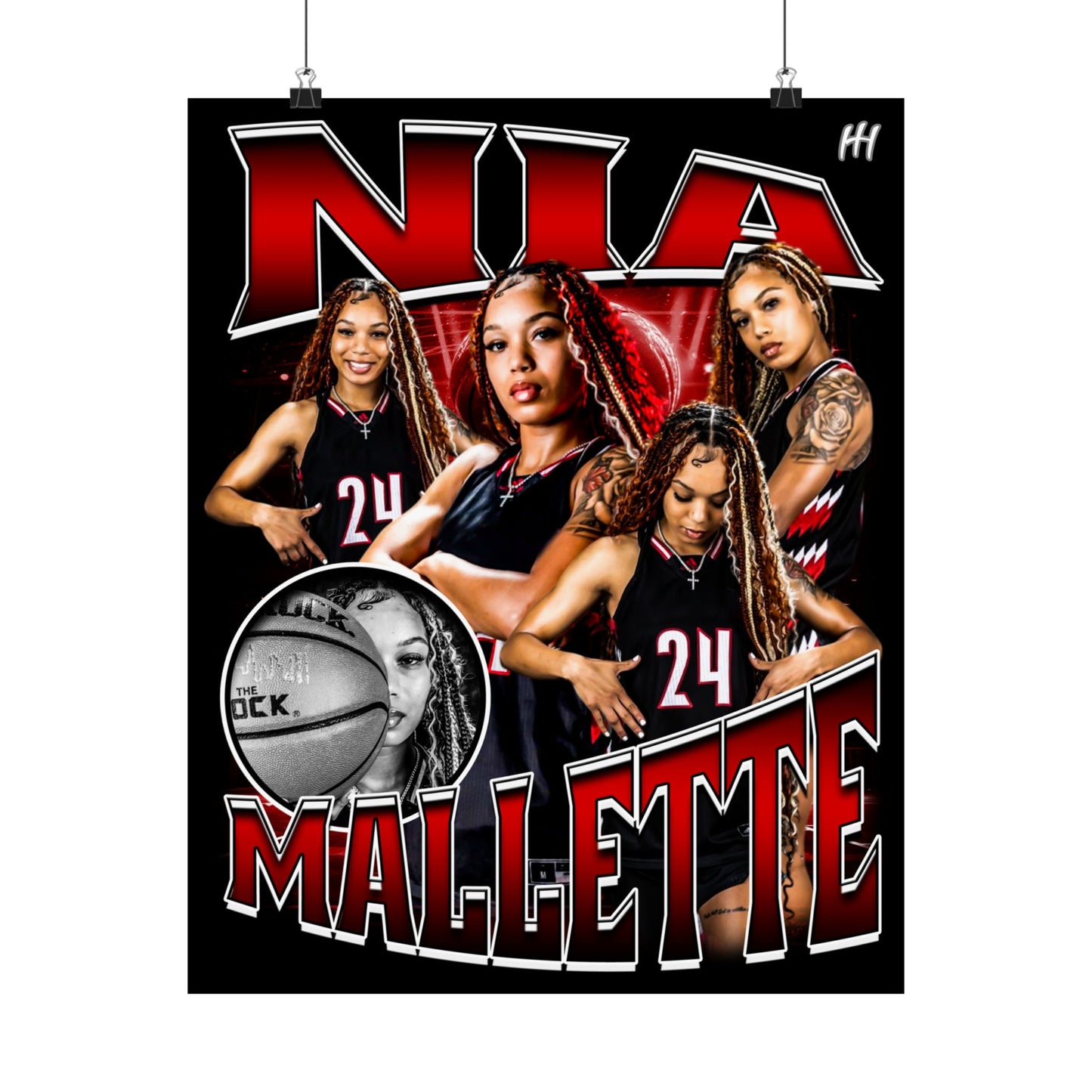 Nia Mallette Poster - 16″ x 20″