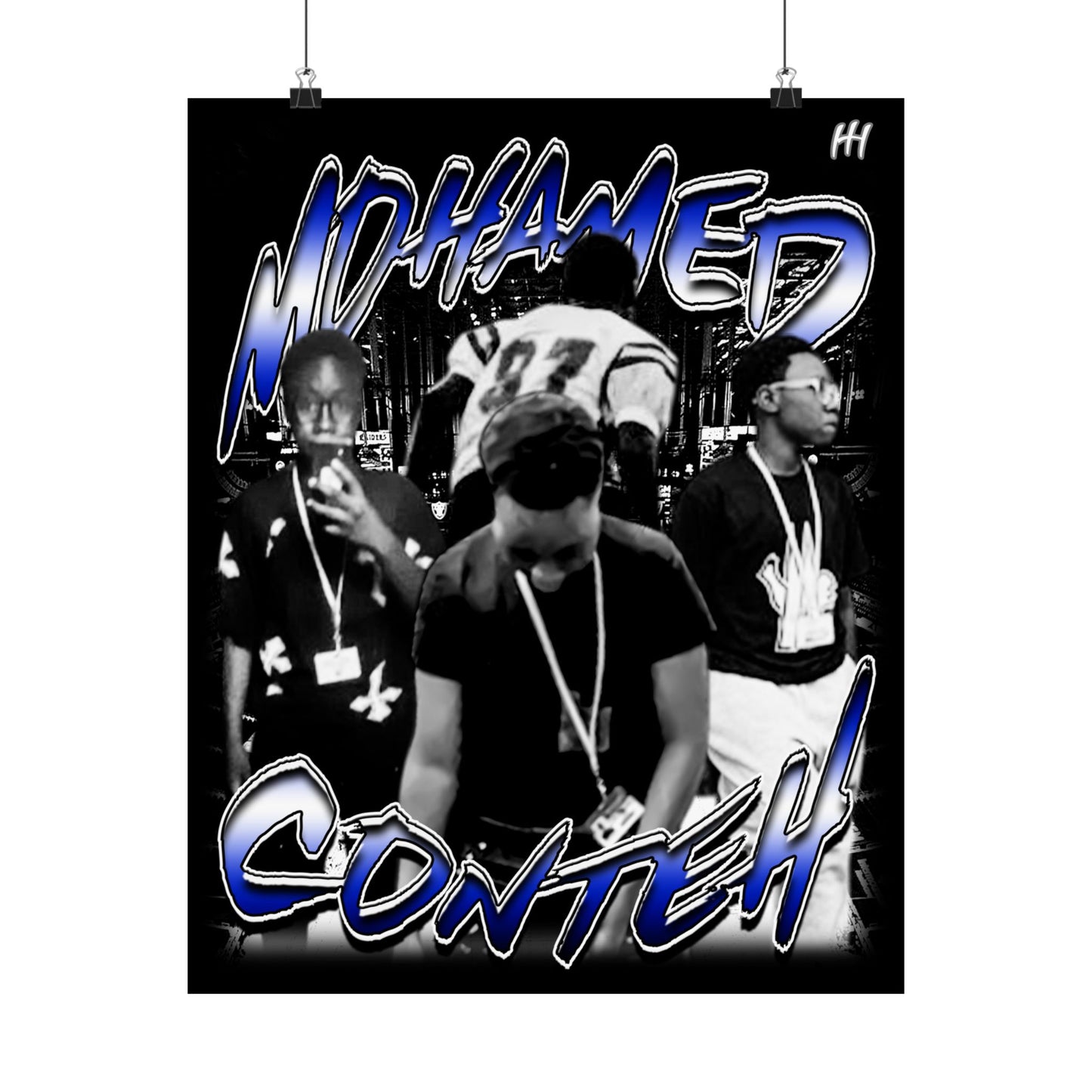 Mohamed Conteh Poster - 16″ x 20″