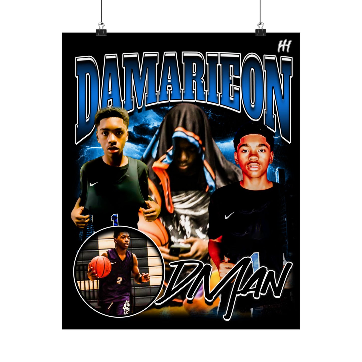 Damarieon Poster - 16″ x 20″