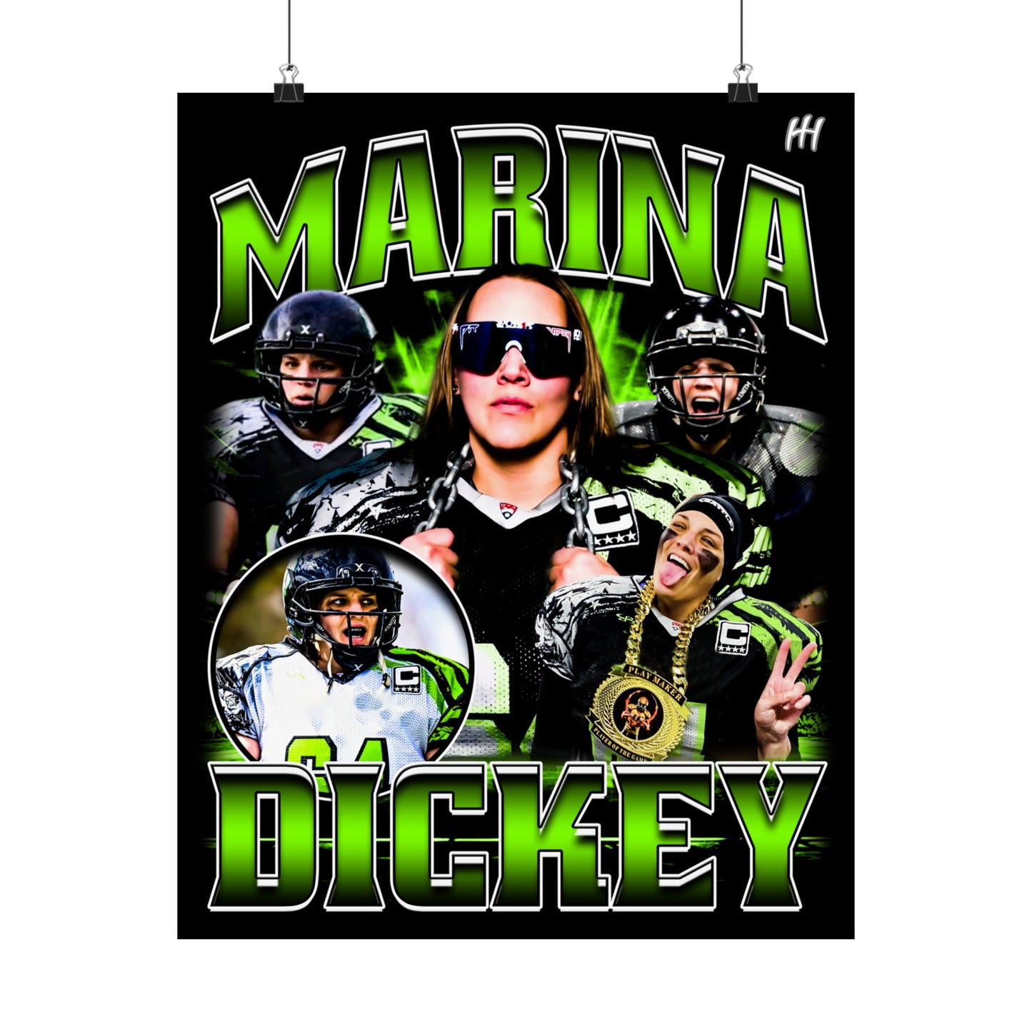 Marina Dickey Poster - 16″ x 20″