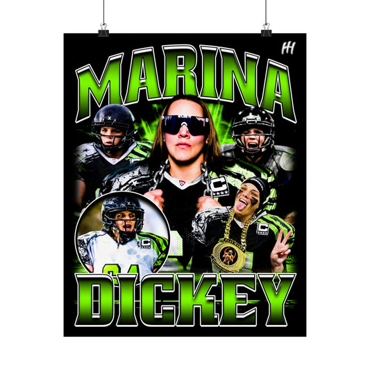 Marina Dickey Poster - 16″ x 20″