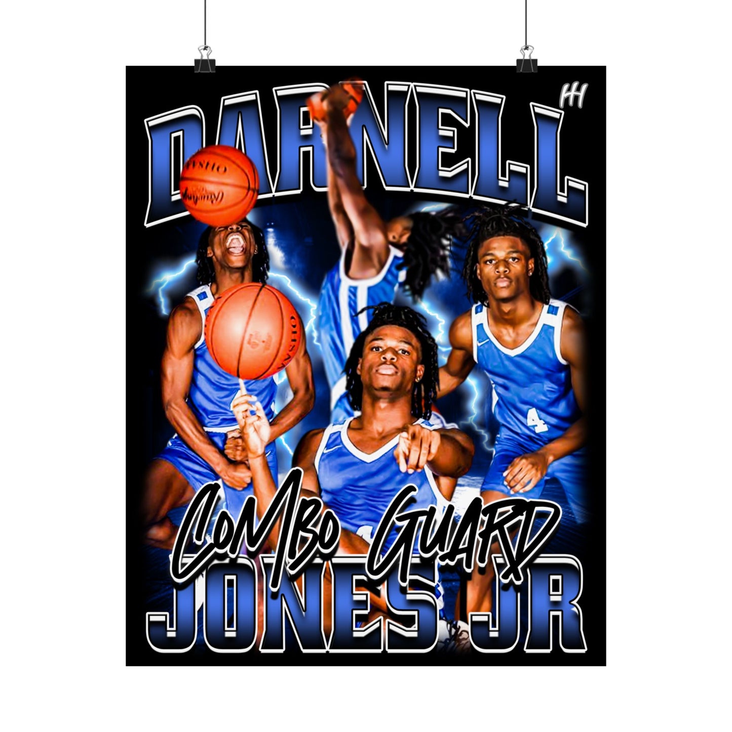 Darnell jones jr Poster - 16″ x 20″