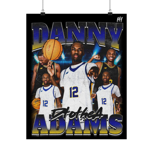 Danny Adams Poster - 16″ x 20″