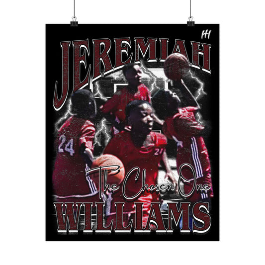 Jeremiah Williams Poster - 16″ x 20″
