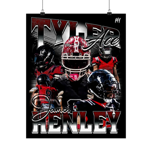 Tyler James Henley Poster - 16″ x 20″