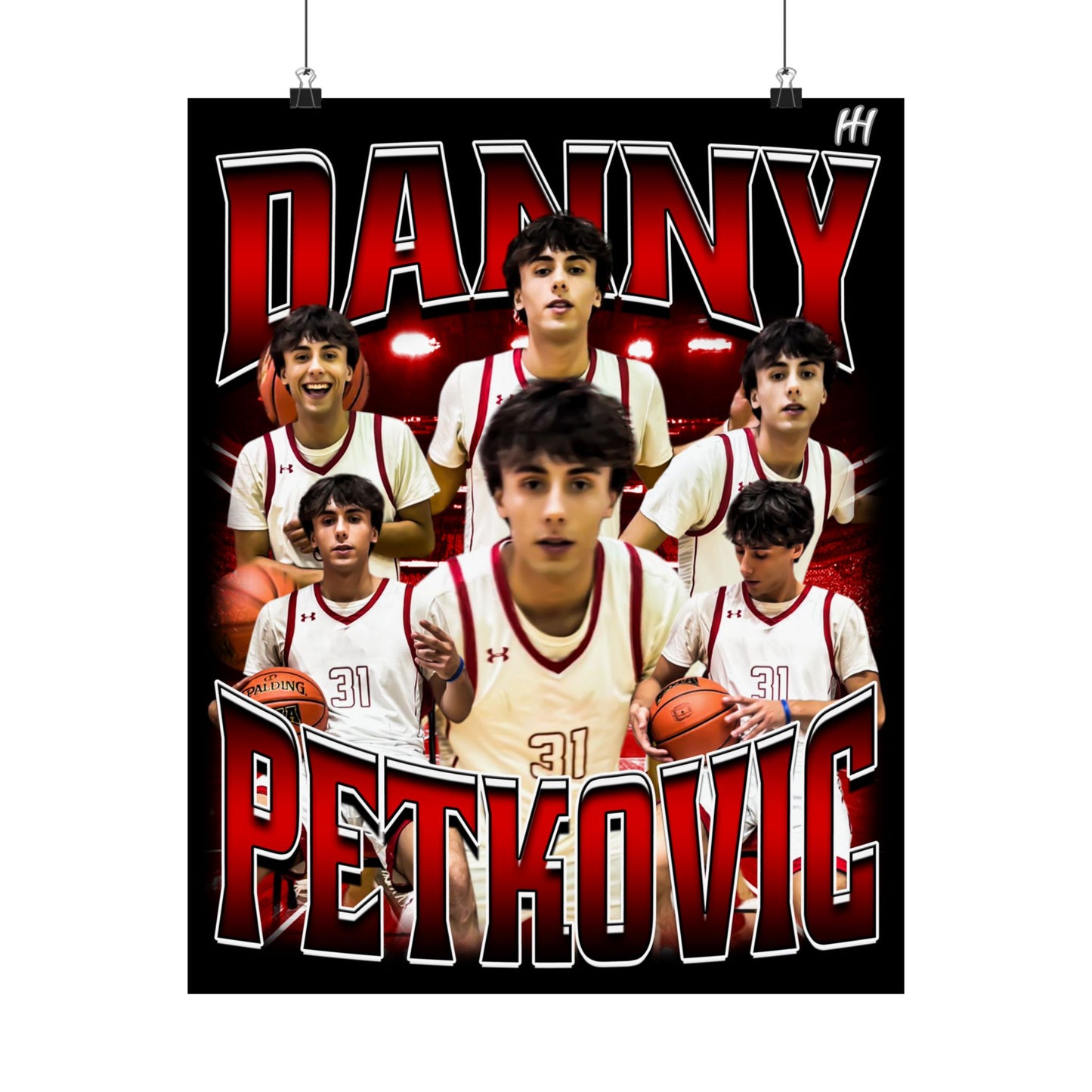 Danny Petkovic Poster - 16″ x 20″