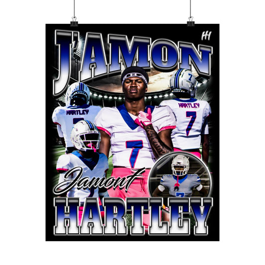 J'amon Hartley Poster - 16″ x 20″