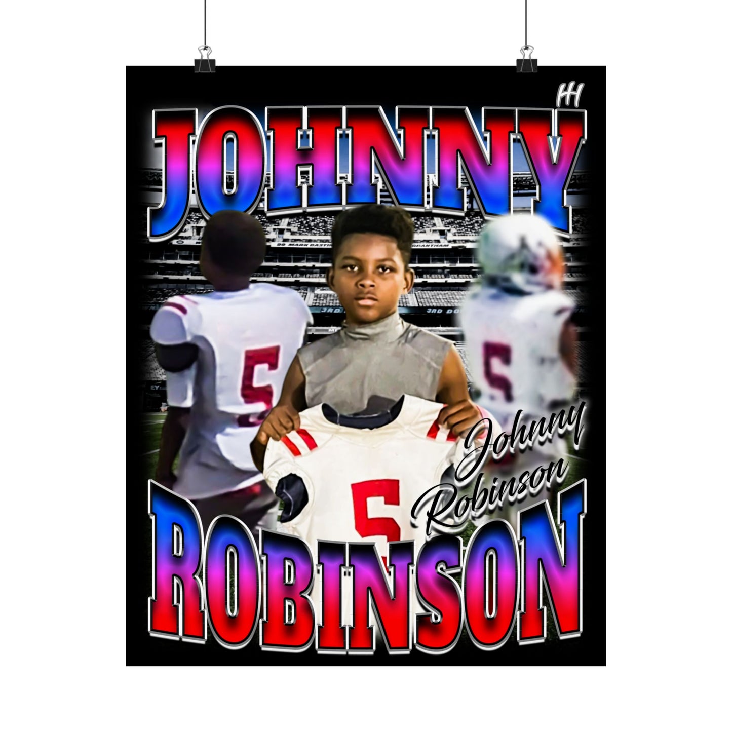 Johnnyy Robinson Poster - 16″ x 20″