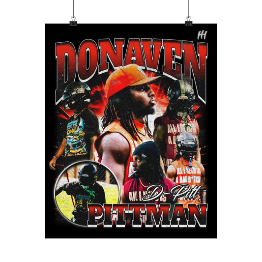 Donaven Pittman Poster - 16″ x 20″