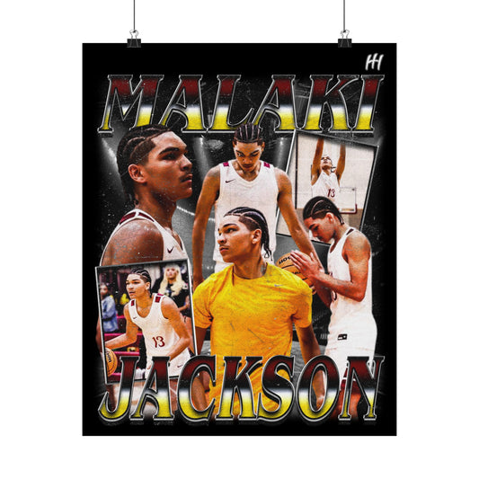 Malaki Jackson Poster - 16″ x 20″