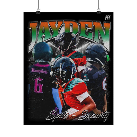 Jayden Poster - 16″ x 20″