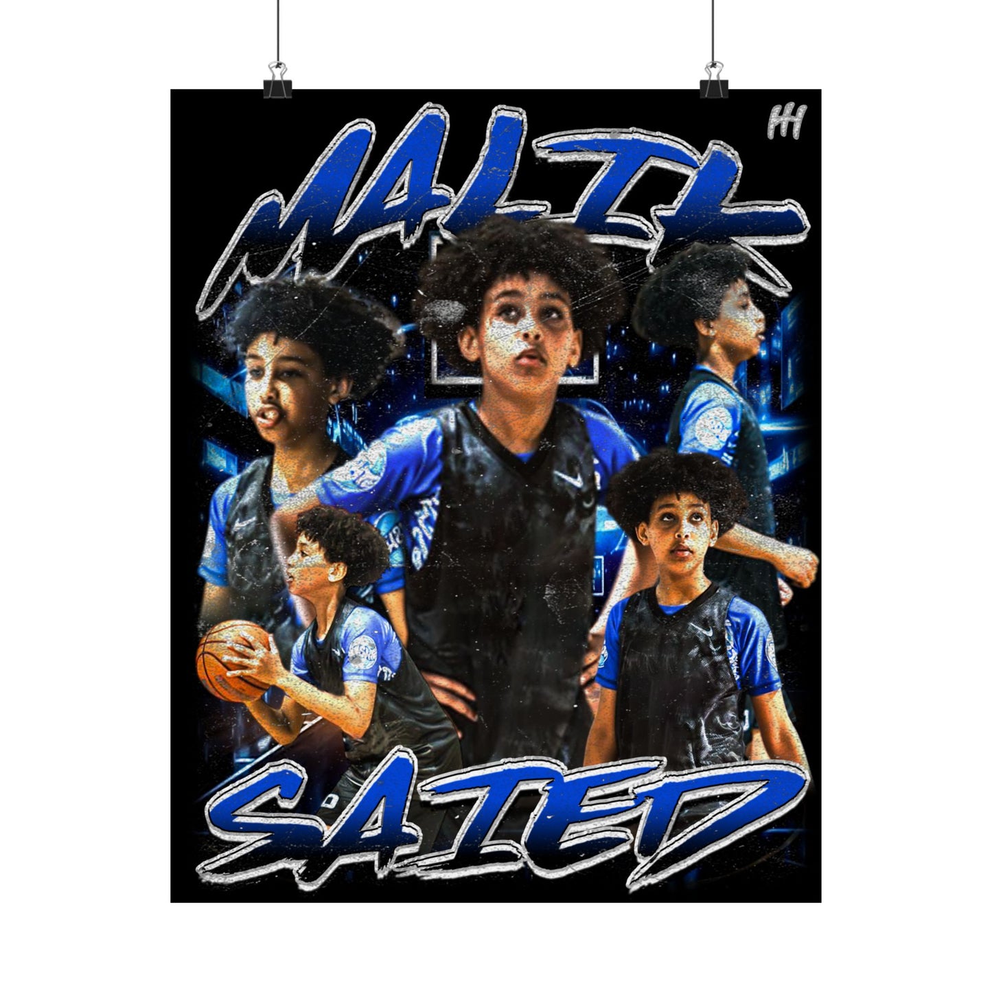 Malik Saied Poster - 16″ x 20″