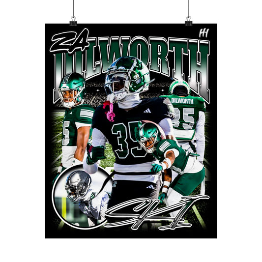 Za Dilworth Poster - 16″ x 20″
