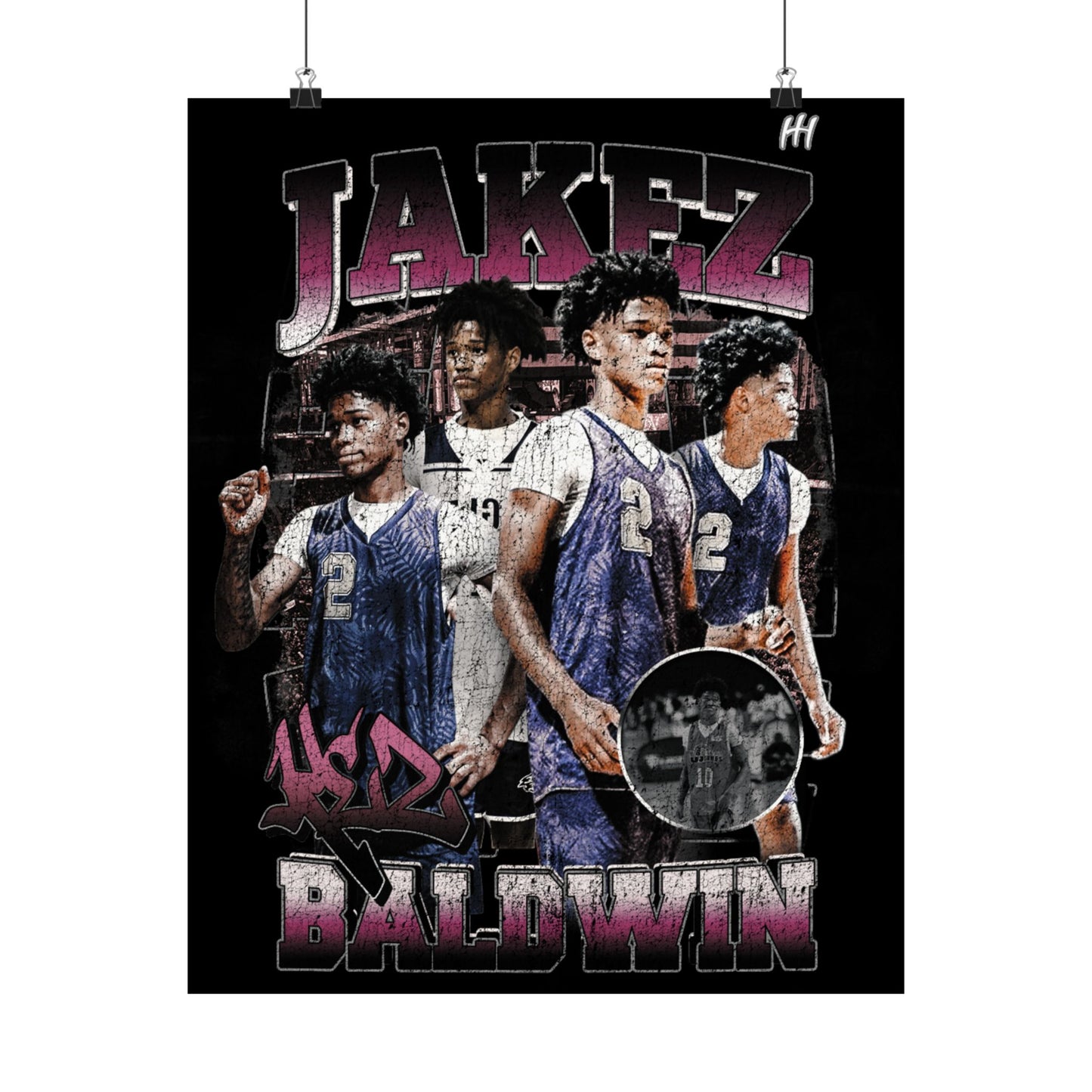 Jakez KEZ Baldwin Poster - 16″ x 20″