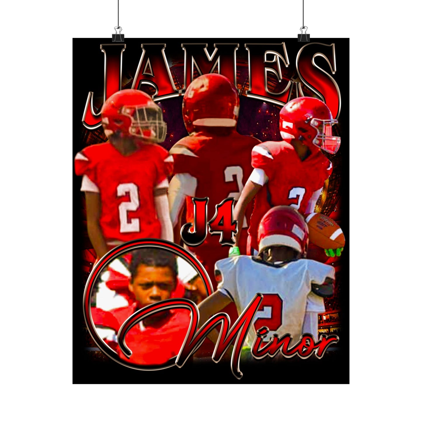 James Minor Poster - 16″ x 20″