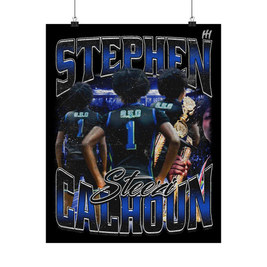 Stephen Calhoun Poster - 16″ x 20″