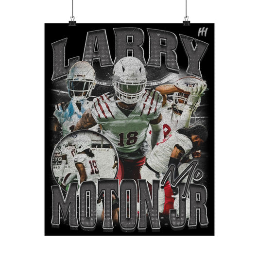 Larry Moton Jr Poster - 16″ x 20″