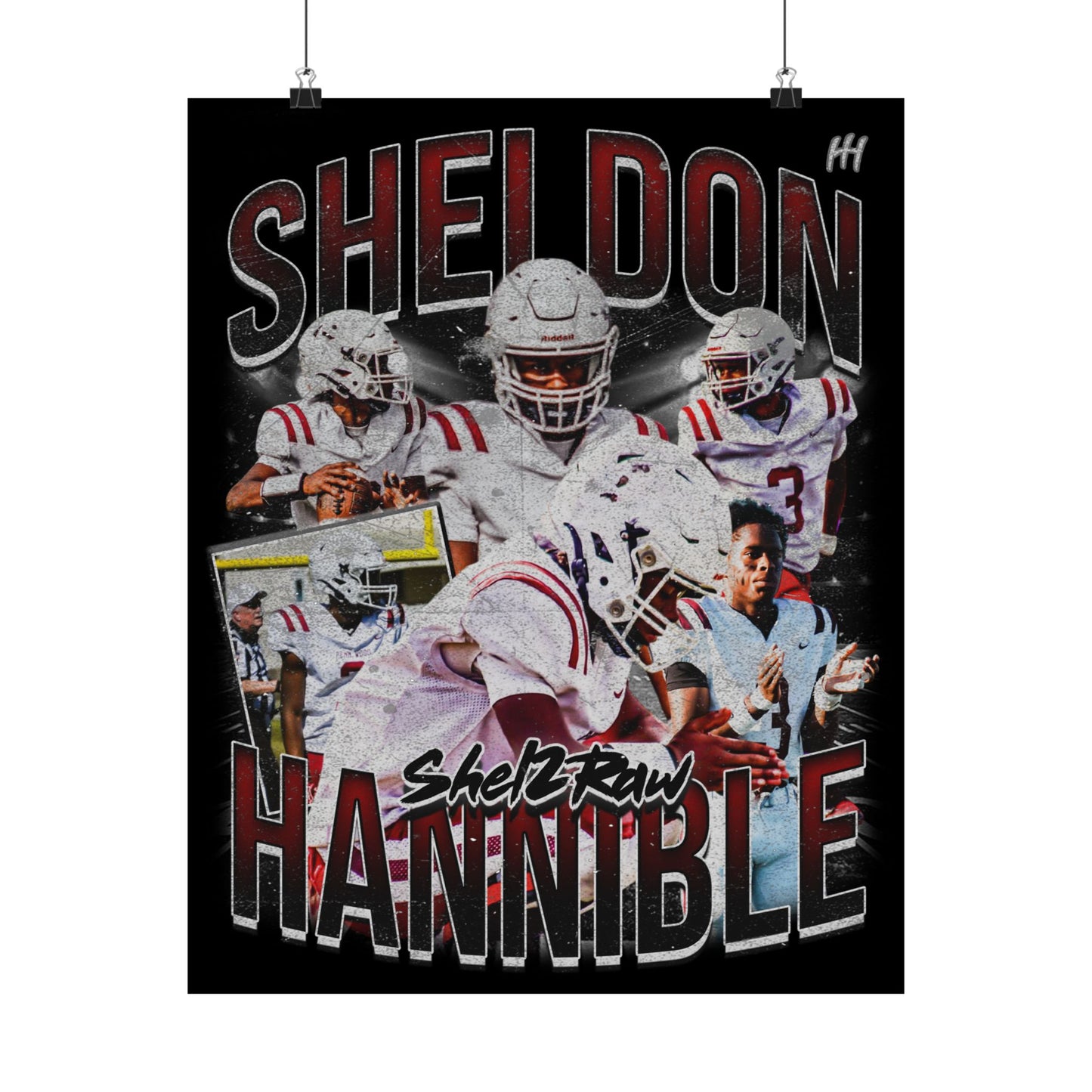 Sheldon Hannible Poster - 16″ x 20″