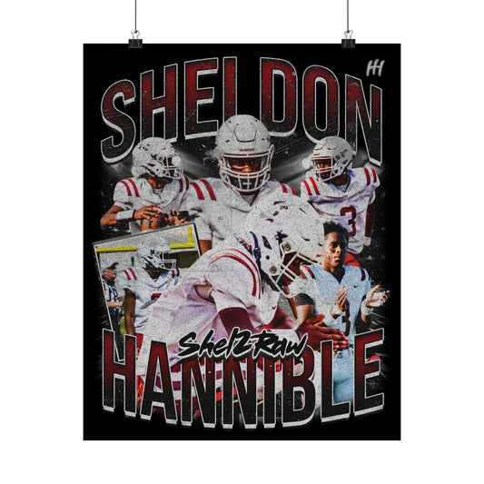 Sheldon Hannible Poster - 16″ x 20″