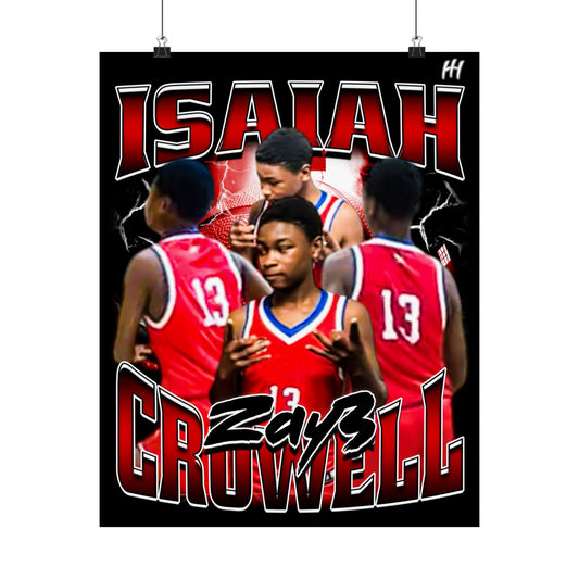 Isaiah Crowell Poster - 16″ x 20″