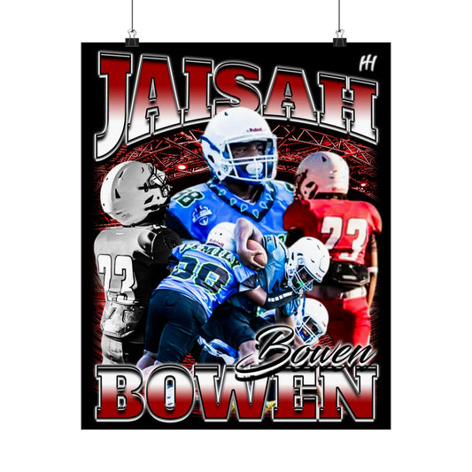 Jaisah Bowen Poster - 16″ x 20″