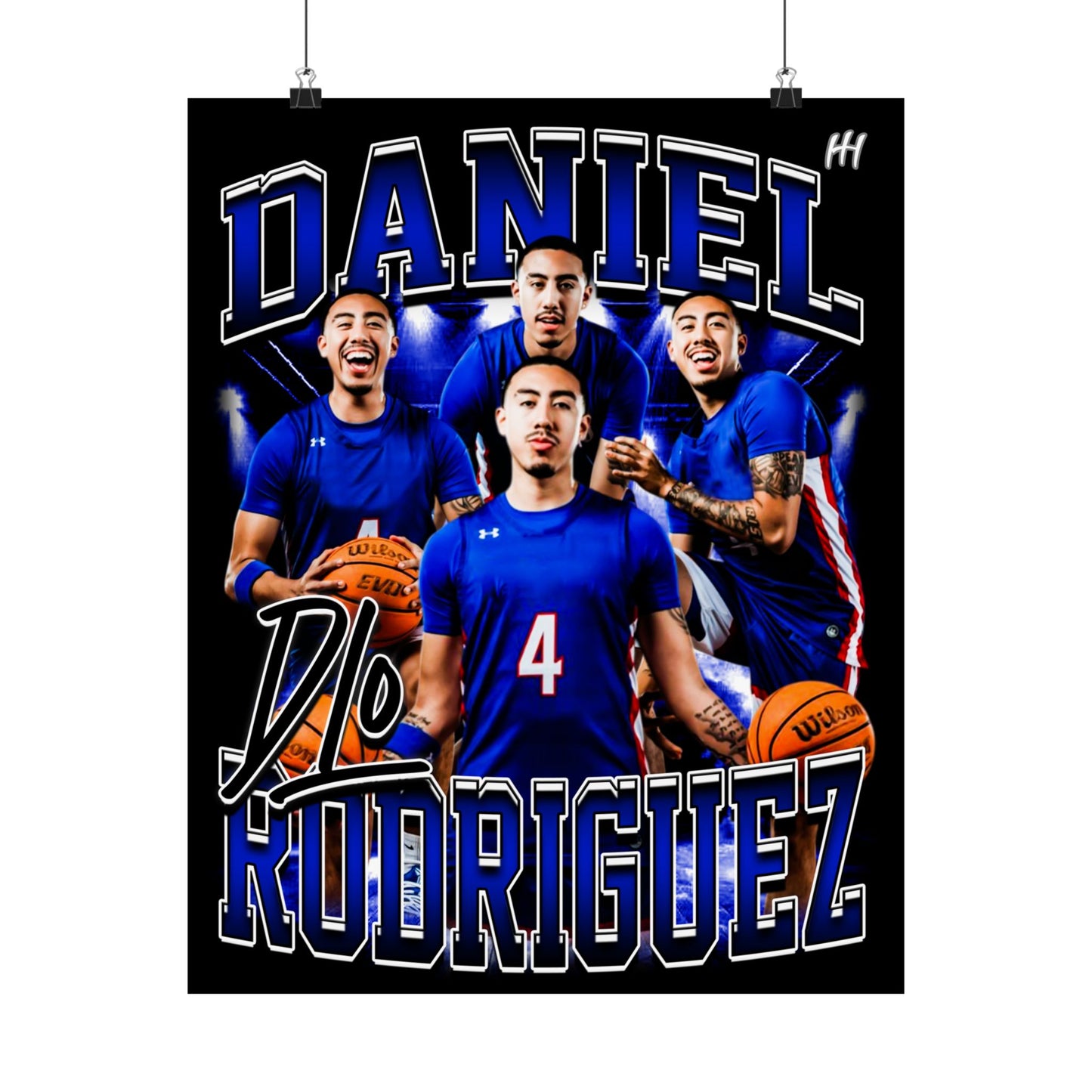 Daniel Rodriguez  Poster - 16″ x 20″