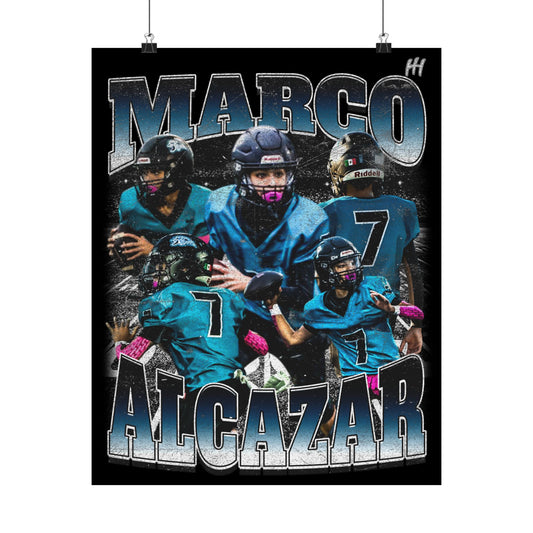 Marco Alcazar Poster - 16″ x 20″