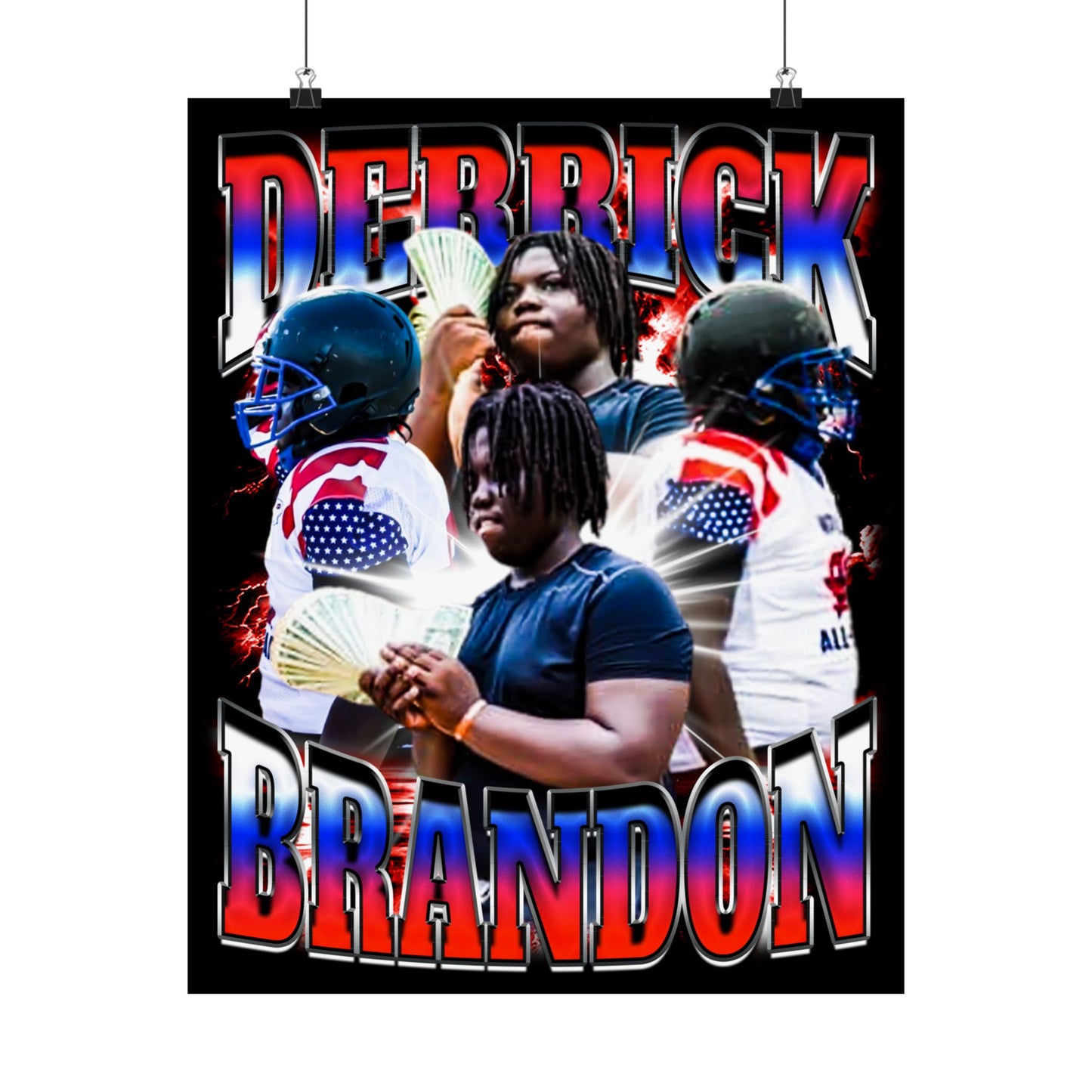 Derrick Brandon Poster - 16″ x 20″