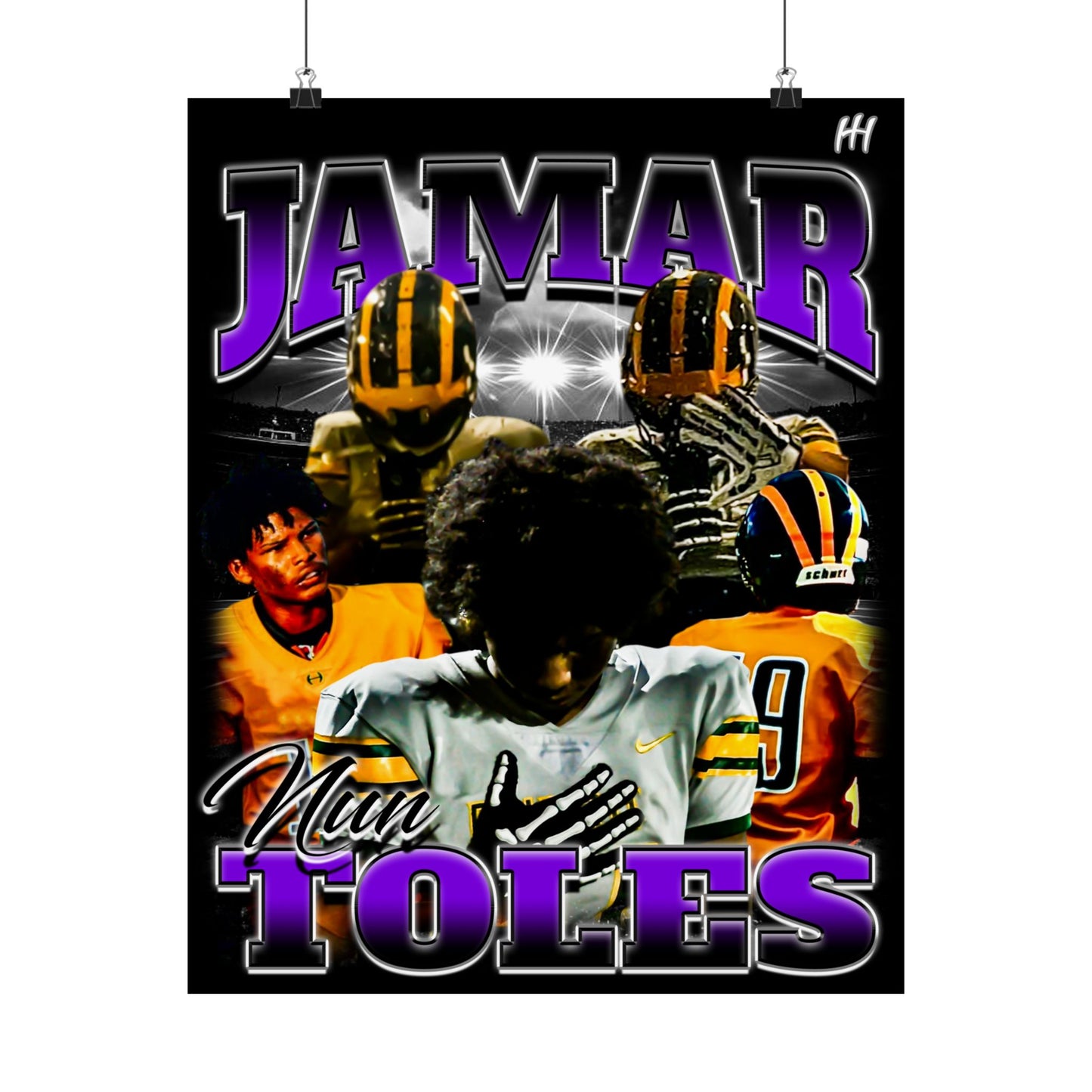 Jamar Toles Poster - 16″ x 20″
